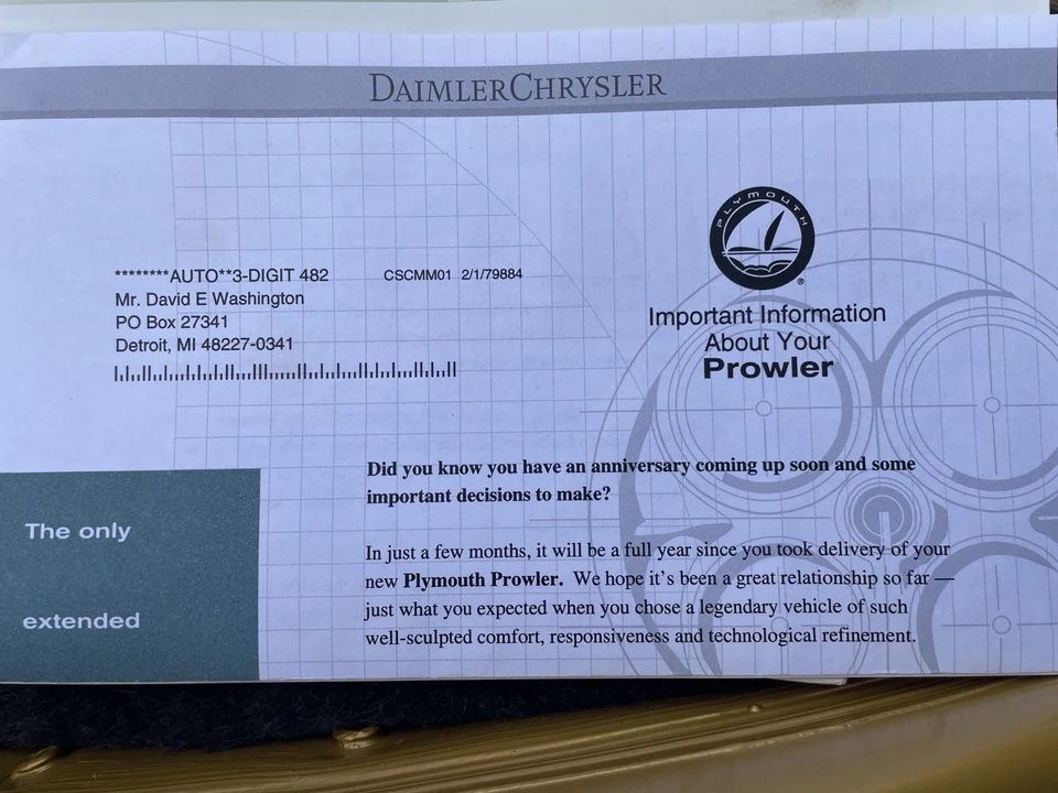 2002 Chrysler Prowler - Image 20 of 20