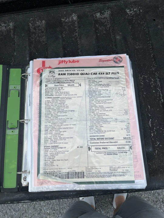 2002 Dodge Ram 3rd Gen - Image 18 of 26