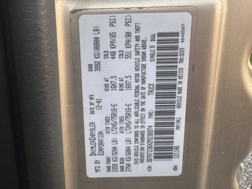 2002 Dodge Ram 3rd Gen - Image 9 of 17