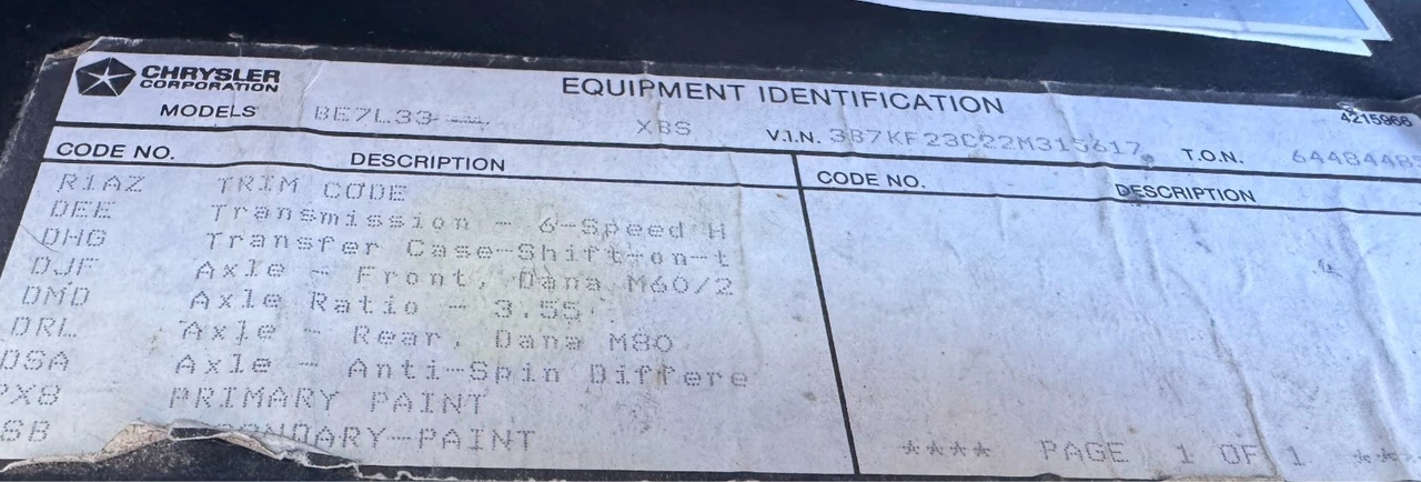 2002 Dodge Ram 3rd Gen - Image 2 of 20