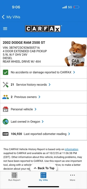 2002 Dodge Ram 3rd Gen - Image 11 of 21