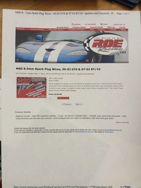 2002 Dodge Viper GTS 2nd Gen - Image 6 of 21