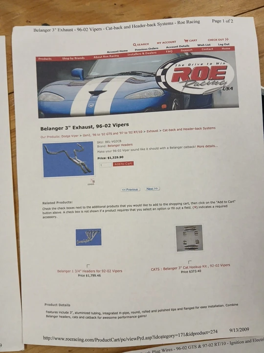 2002 Dodge Viper GTS 2nd Gen - Image 8 of 21