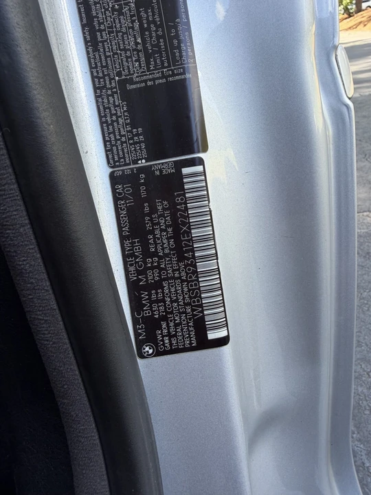 2002 BMW E46 M3 - Image 13 of 21