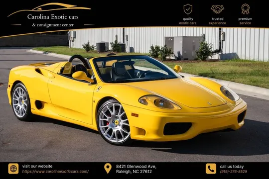 2002 Ferrari 360 Spider RWD