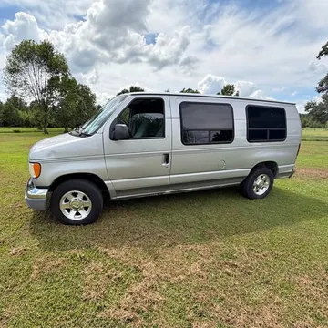 2002 Ford E150 Cargo Extended Van 3D