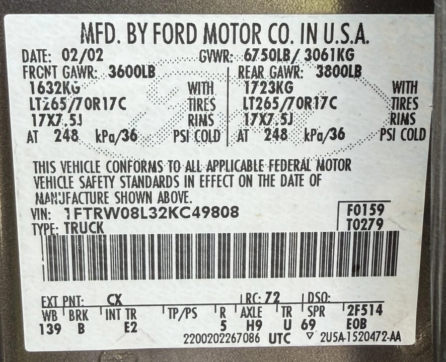2002 Ford F-150 10th Gen - Image 10 of 30
