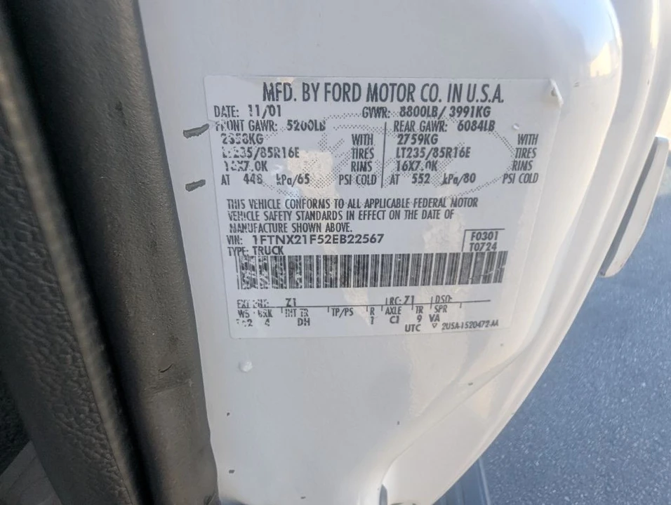 2002 Ford Super Duty 1st Gen - Image 18 of 18