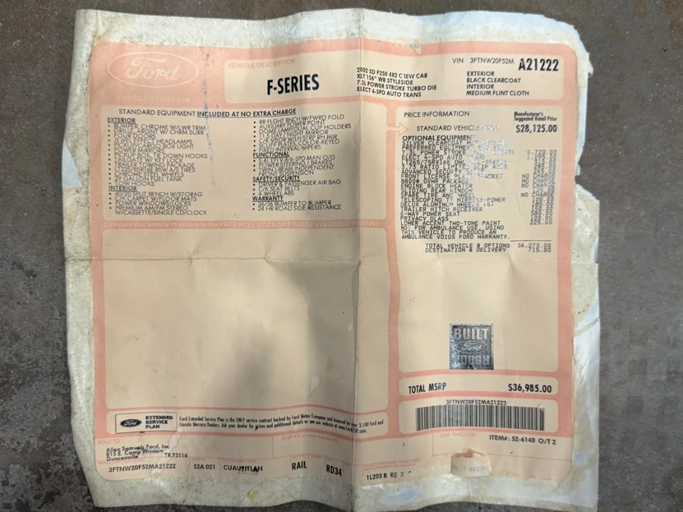 2002 Ford Super Duty 1st Gen - Image 3 of 12