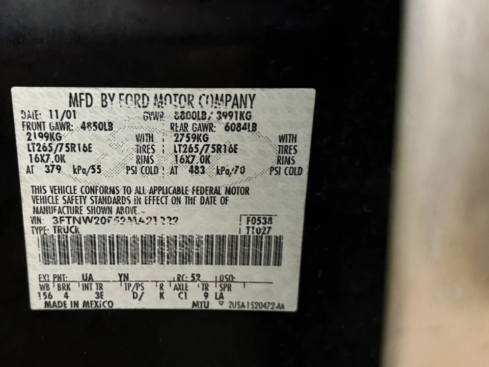 2002 Ford Super Duty 1st Gen - Image 17 of 17
