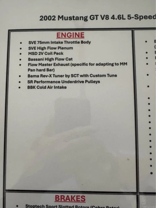2002 Ford SN95 Mustang - Image 3 of 8