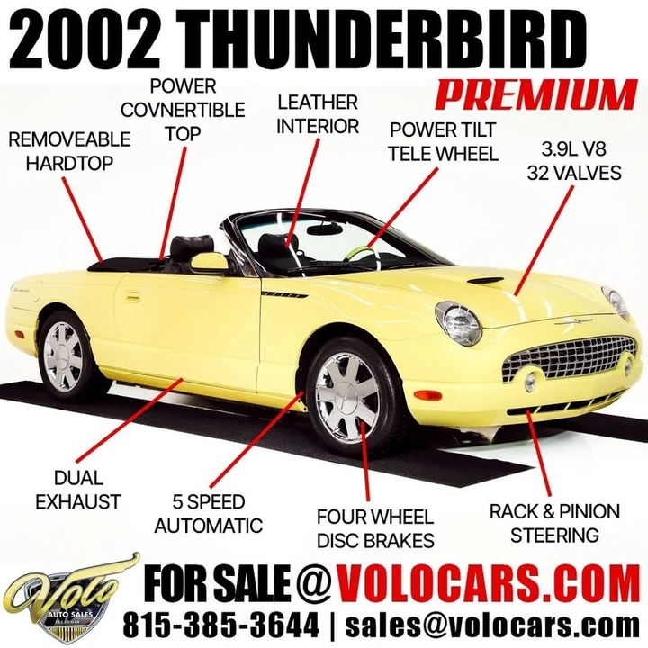 2002 Ford Thunderbird 11th Gen - Image 6 of 31