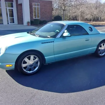 2002 Ford Thunderbird Convertible Hardtop