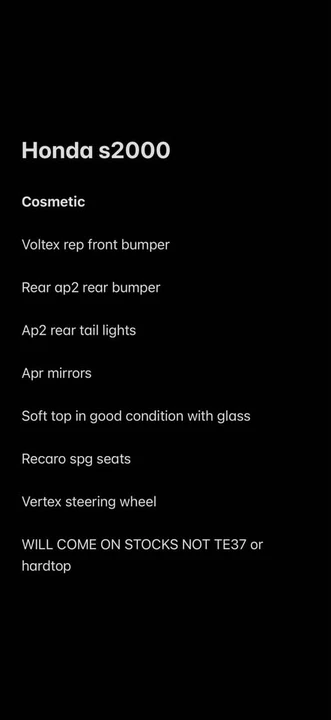 2002 Honda AP1 S2000 - Image 8 of 10