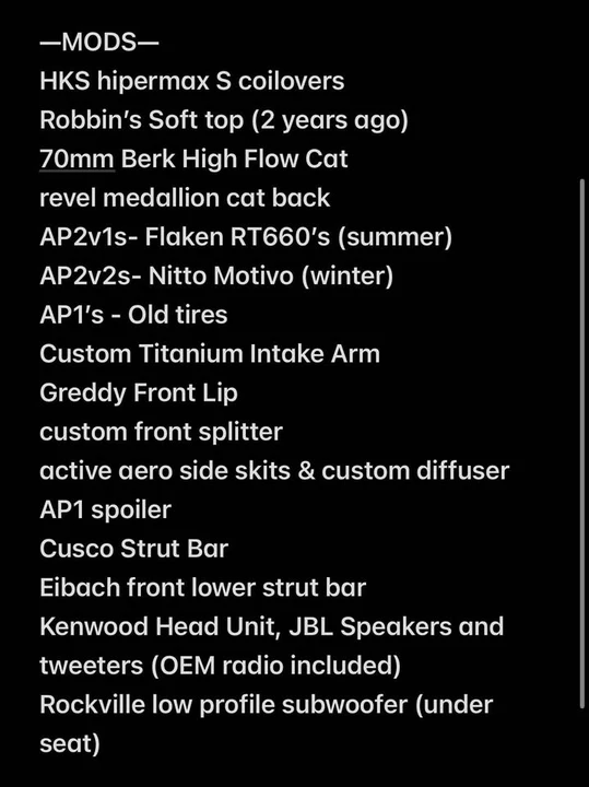 2002 Honda AP1 S2000 - Image 19 of 19