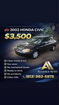 2002 Honda Civic LX Sedan