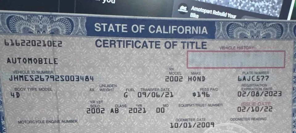 2002 Honda EP3 Civic Type R - Image 1 of 5