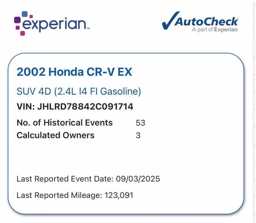 2002 Honda CR-V 2nd Gen - Image 9 of 10