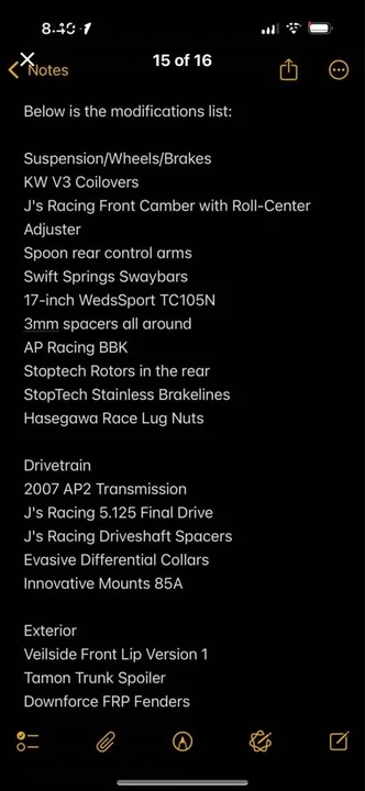 2002 Honda AP1 S2000 - Image 10 of 11