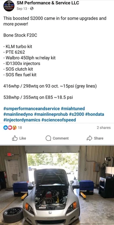 2002 Honda AP1 S2000 - Image 2 of 5