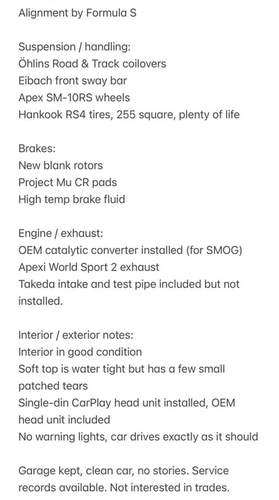 2002 Honda AP1 S2000 - Image 20 of 20