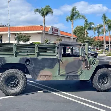 2002 Hummer H1 Alpha Open Top Sport Utility 4D