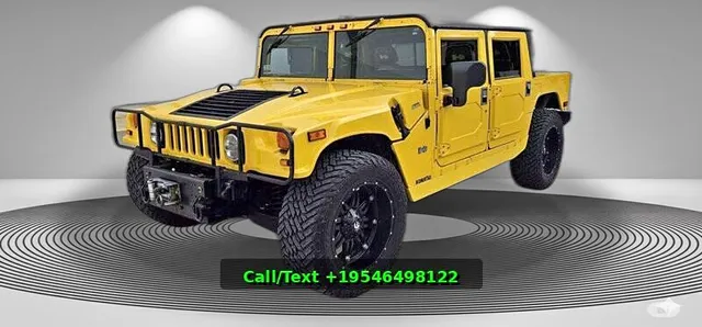2002 Hummer H1 Open Top 4WD 4dr SUV