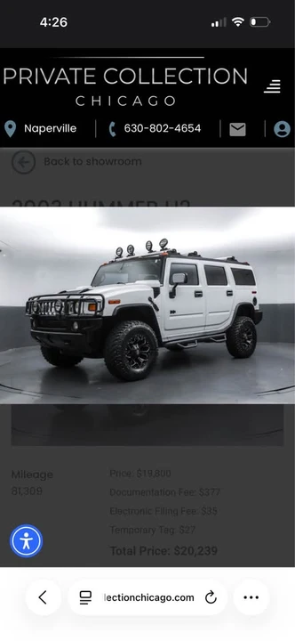 2002 Hummer Hummer H2 - Image 7 of 8