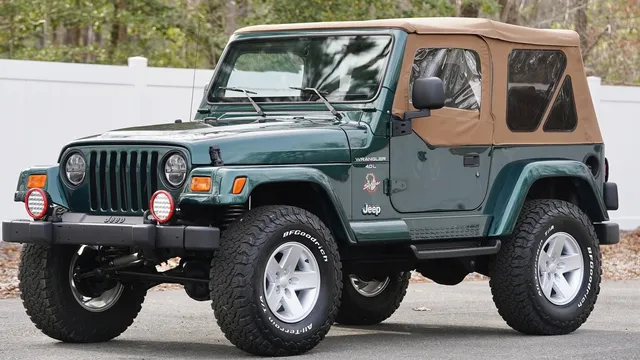2002 Jeep Wrangler 2dr Sahara