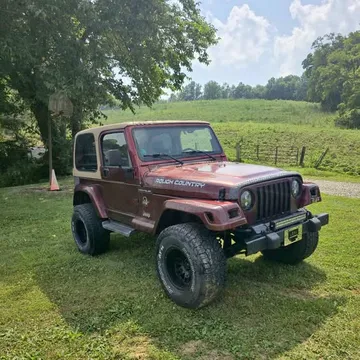 2002 Jeep Wrangler Sahara Sport Utility 2D