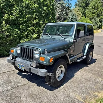 2002 Jeep Wrangler Sahara Sport Utility 2D