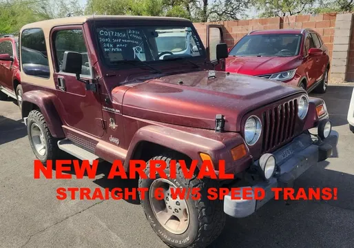 2002 Jeep Wrangler Sahara Sport Utility 2D