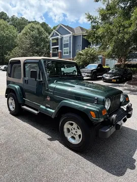 2002 Jeep Wrangler Sahara Sport Utility 2D