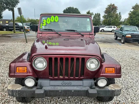 2002 Jeep Wrangler Sahara Sport Utility 2D