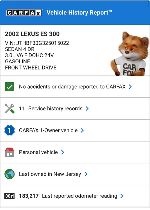 2002 Lexus ES 4th Gen - Image 12 of 12
