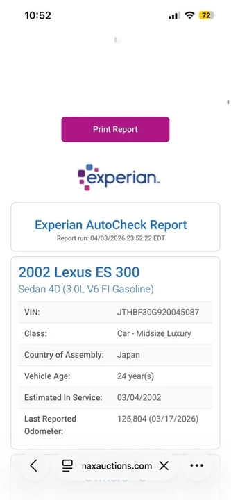 2002 Lexus ES 4th Gen - Image 19 of 20