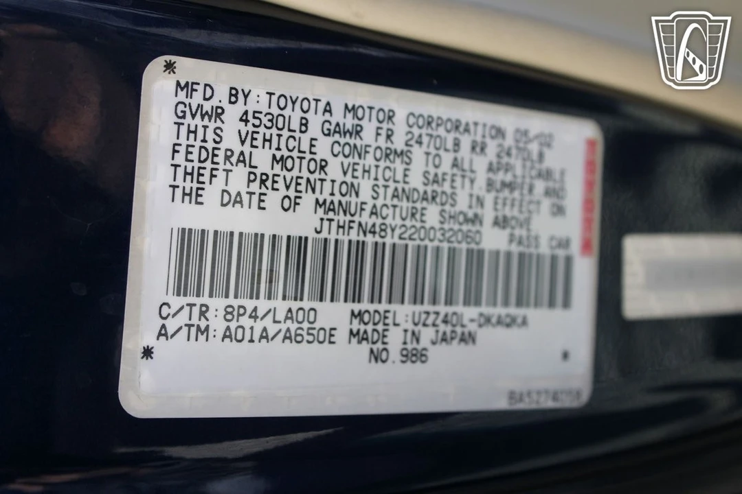 2002 Lexus SC430 - Image 3 of 21