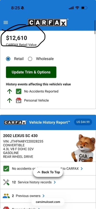 2002 Lexus - Image 9 of 9