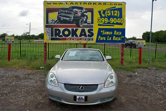 2002 Lexus SC 430 Convertible 2D