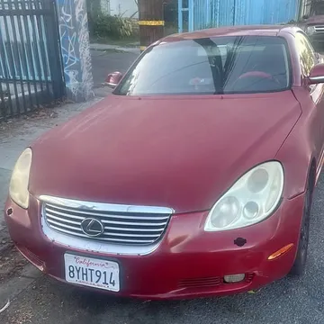 2002 Lexus SC 430 Convertible