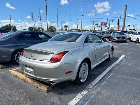 2002 Lexus SC 430 Convertible
