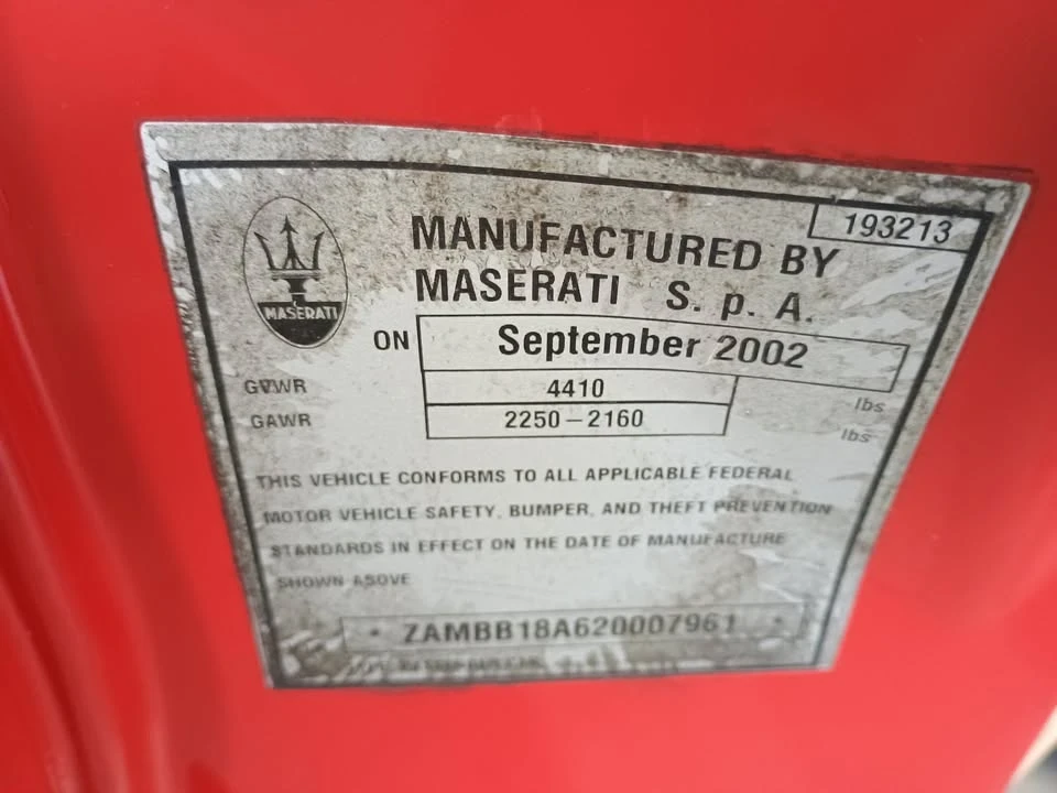 2002 Maserati Spyder - Image 19 of 19