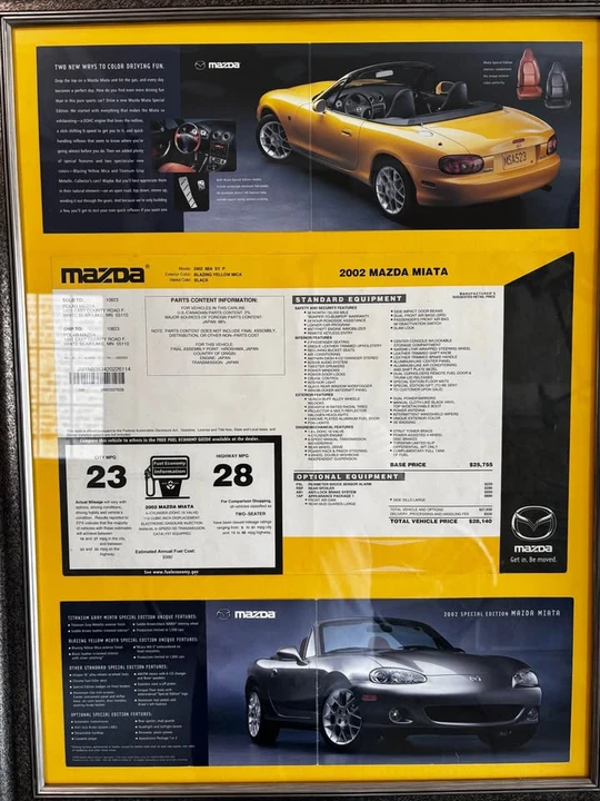 2002 Mazda NB MX-5 Miata - Image 9 of 10
