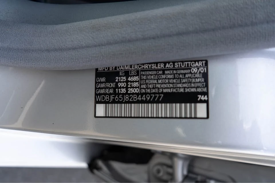 2002 Mercedes-Benz W210 E-Class - Image 17 of 20