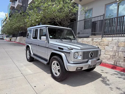 2002 Mercedes-Benz G-Class G 500 Sport Utility 4D