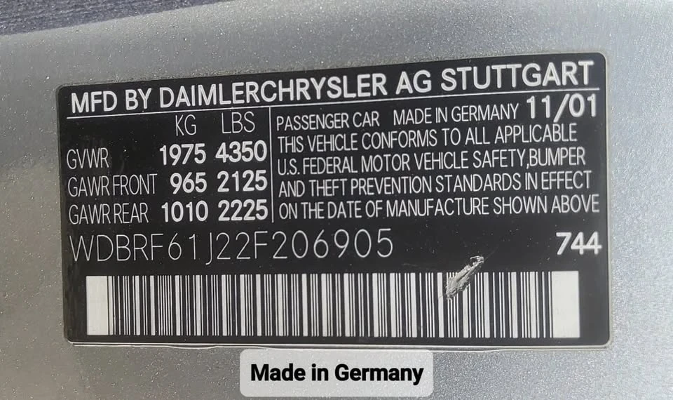 2002 Mercedes-Benz W203 C-Class - Image 10 of 18