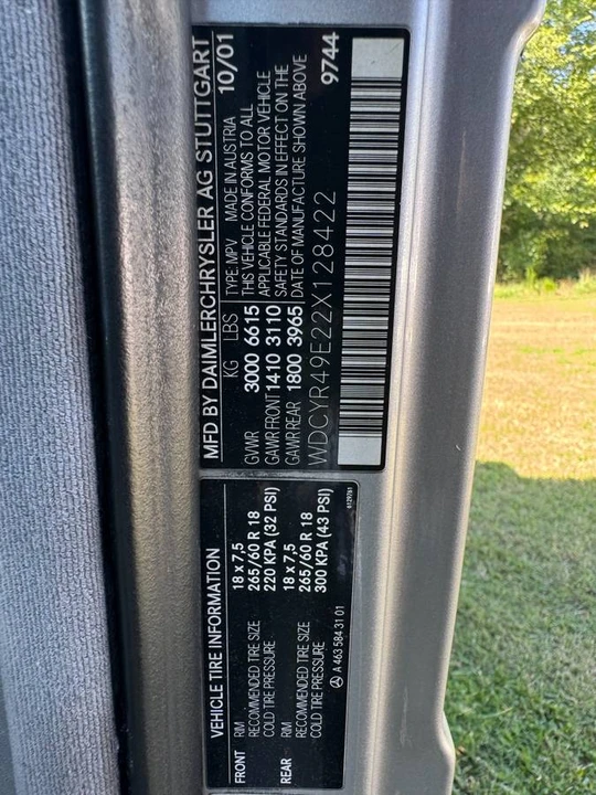 2002 Mercedes-Benz W463 G-Class - Image 8 of 10