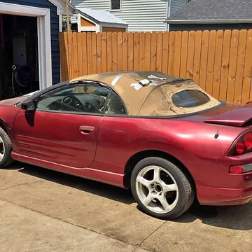 2002 Mitsubishi Eclipse GT Spyder Convertible 2D