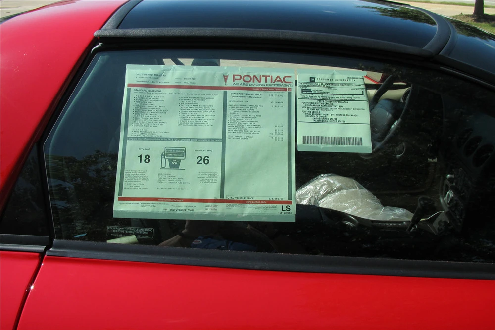 2002 Pontiac Firebird Trans Am 4th Gen - Image 6 of 8