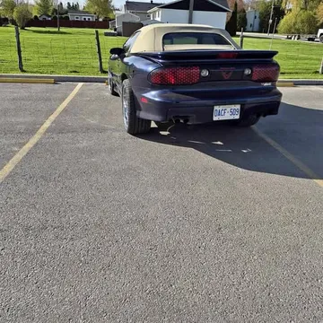 2002 Pontiac Trans Am WS6 Convertible
